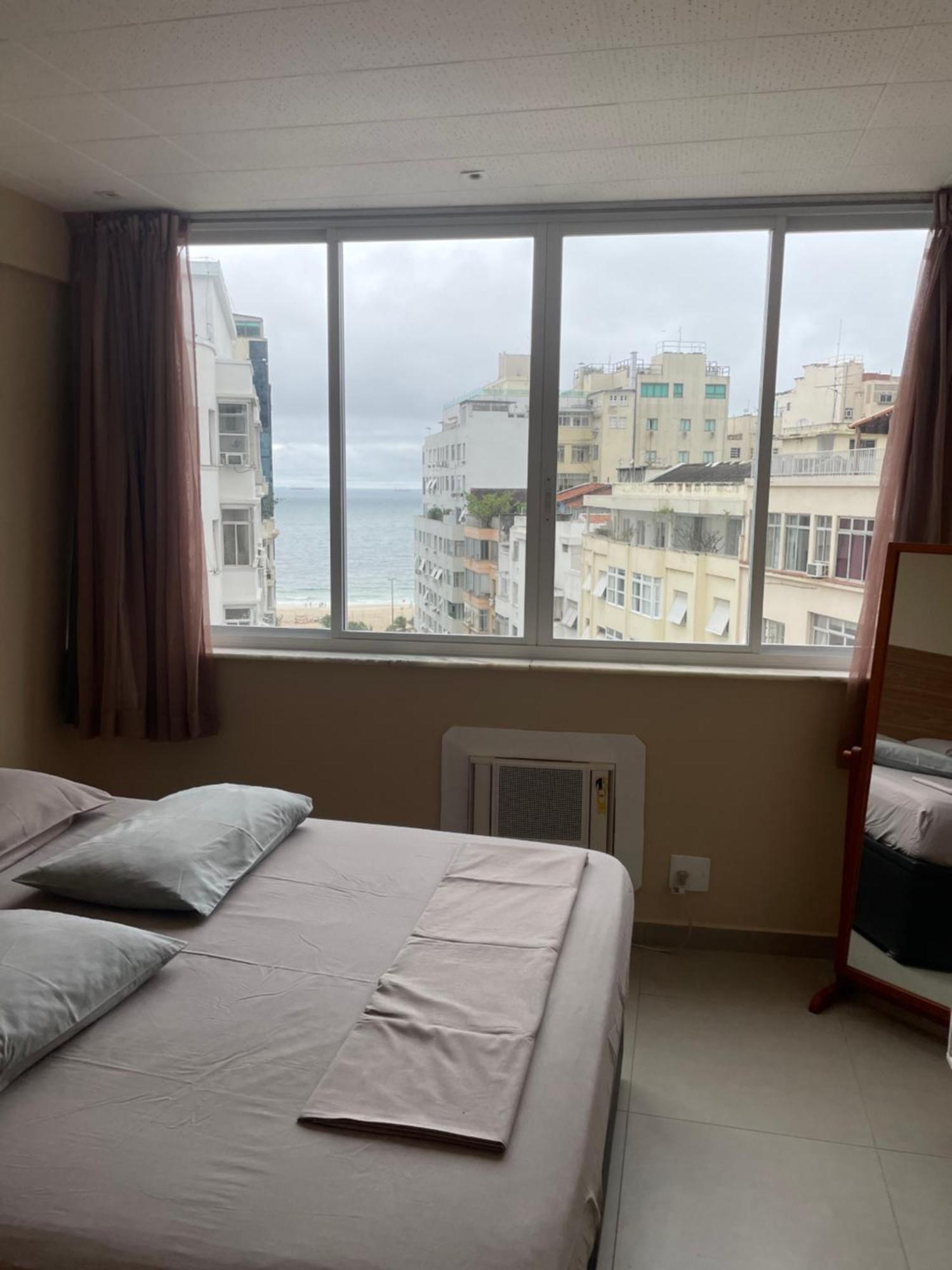 Apartamento Copacabana, Vista Para O Mar E Com Garagem Rio de Janeiro Buitenkant foto