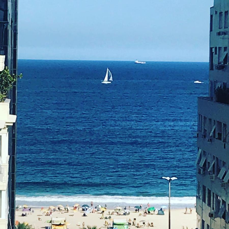 Apartamento Copacabana, Vista Para O Mar E Com Garagem Rio de Janeiro Buitenkant foto